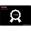 UchidaWatches 1 Year Warranty Card